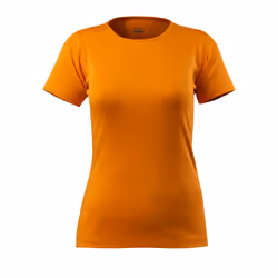 MASCOT 51583-967-98-XL, T-shirt, Woman, XL, 98 - Bright Orange, 104 cm, Cotton
