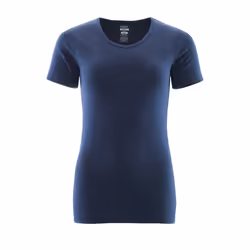 MASCOT 51584-967-01-XS, T-shirt, Woman, Navy, XS, 76 cm, Cotton