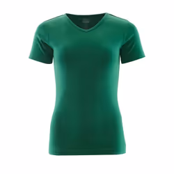 MASCOT 51584-967-03-L, T-shirt, Woman, Green, L, 96 cm, Cotton