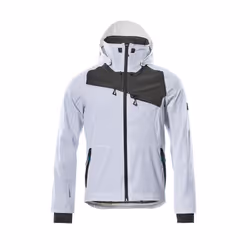 MASCOT 17001-411-0618-XL, Jacket, Any gender, XL, 0618 - White/Dark Anthracite, 112 cm, Elastane, Polyamide