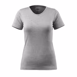 MASCOT 51584-967-08-XS, T-shirt, Woman, XS, 08 - Grey-Flecked, 76 cm, Cotton