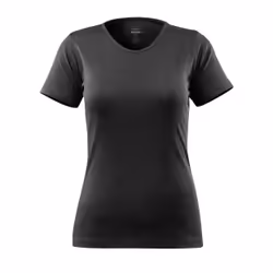 MASCOT 51584-967-09-L, T-shirt, Woman, Black, L, 96 cm, Cotton