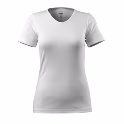 MASCOT 51584-967-06-XL, T-shirt, Woman, White, XL, 104 cm, Cotton
