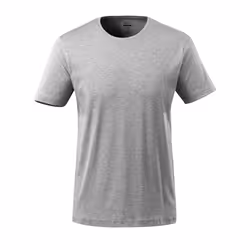 MASCOT 51585-967-08-S, T-shirt, Man, S, 08 - Grey-Flecked, 92 cm, Cotton