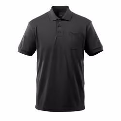 MASCOT 51586-968-09-4XL, T-shirt, Man, Black, 4XL, 132 cm, Cotton, Polyester