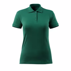MASCOT 51588-969-03-L, T-shirt, Woman, Green, L, 96 cm, Cotton, Elastane