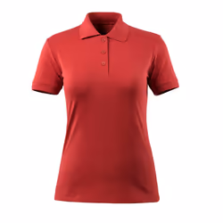 MASCOT 51588-969-02-XL, T-shirt, Woman, Red, XL, 104 cm, Cotton, Elastane