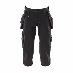 MASCOT 17049-311-09-C47, Pants, Any gender, Black, C47, 800 mm, Elastane, Polyamide