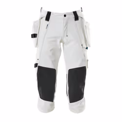 MASCOT 17049-311-06-C60, Pants, Any gender, White, C60, 1130 mm, Elastane, Polyamide