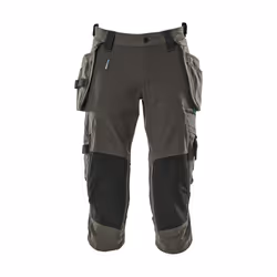 MASCOT 17049-311-18-C45, Pants, Any gender, C45, 18 - Dark Anthracite, 750 mm, Elastane, Polyamide
