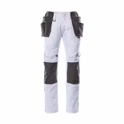 MASCOT 17631-442-0618-82C54, Pants, Any gender, 82C54, 0618 - White/Dark Anthracite, 980 mm, 82 cm
