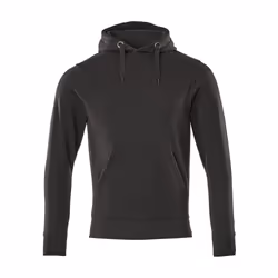 MASCOT 51589-970-09-4XL, Hoody, Man, Black, 4XL, 132 cm, Cotton, Polyester