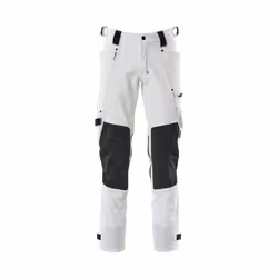 MASCOT 17079-311-06-90C60, Pants, Any gender, White, 90C60, 1130 mm, 90 cm