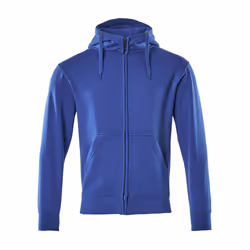 MASCOT 51590-970-11-L, Hoody, Man, L, 11 - Royal, 104 cm, Cotton, Polyester