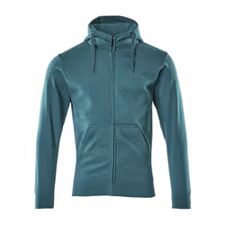 MASCOT 51590-970-93-M, Hoody, Man, M, 93 - Petroleum, 100 cm, Cotton, Polyester