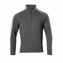 MASCOT 50611-971-18-4XL, Sweatshirt, Man, 4XL, 18 - Dark Anthracite, 132 cm, Cotton, Polyester