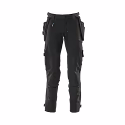 MASCOT 17031-311-09-82C60, Pants, Any gender, Black, 82C60, 1130 mm, 82 cm