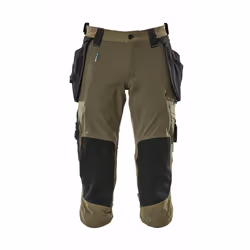 MASCOT 17049-311-33-C64, Pants, Any gender, C64, 33 - Moss Green, 1230 mm, Elastane, Polyamide