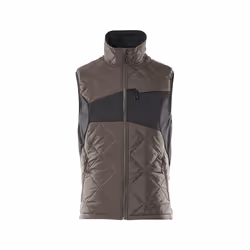 MASCOT 18065-318-1809-L, Vest, Man, L, 1809 - Dark Anthracite/Black, 104 cm, Polyester