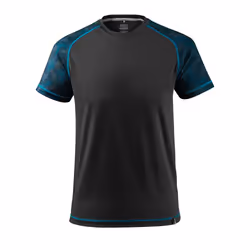 MASCOT 17482-944-09-2XL, T-shirt, Any gender, Black, 2XL, 116 cm, Elastane, Polyester