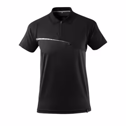 MASCOT 17283-945-09-M, T-shirt, Any gender, Black, M, 100 cm, Elastane, Polyester