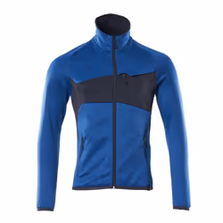 MASCOT 18103-316-91010-M, Jumper, Man, M, 91010 - Azure Blue/Dark Navy, 100 cm, Elastane, Polyester