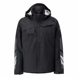 MASCOT 18035-249-09-S, Jacket, Man, Black, S, 92 cm, Polyester