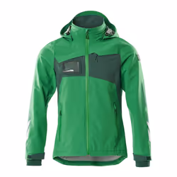 MASCOT 18001-249-33303-XS, Jacket, Man, XS, 33303 - Grass Green/Green, 88 cm, Polyester