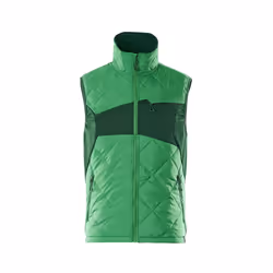 MASCOT 18065-318-33303-L, Vest, Man, L, 33303 - Grass Green/Green, 104 cm, Polyester