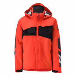 MASCOT 18035-249-20209-XL, Jacket, Man, XL, 20209 - Traffic Red/Black, 112 cm, Polyester