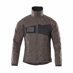MASCOT 18015-318-1809-L, Jacket, Man, L, 1809 - Dark Anthracite/Black, 104 cm, Polyester