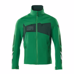 MASCOT 18101-511-33303-L, Jacket, Man, L, 33303 - Grass Green/Green, 104 cm, Elastolefin, Polyester