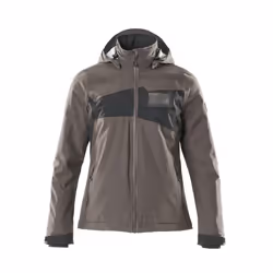 MASCOT 18045-249-1809-2XL, Jacket, Woman, 2XL, 1809 - Dark Anthracite/Black, 112 cm, Polyester