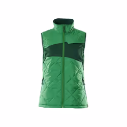MASCOT 18075-318-33303-2XL, Vest, Woman, 2XL, 33303 - Grass Green/Green, 112 cm, Polyester