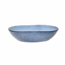 Bloomingville Sandrine, Soup bowl, Round, Stoneware, Blue, 22 cm, 50 mm