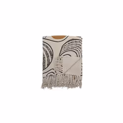 Bloomingville Throw, Nature, Cotton