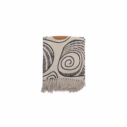 Bloomingville Throw, Nature, Cotton