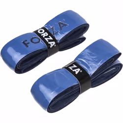 Forza Soft Racket Grip Anti Slip Absorbent Badminton Pickleball Tennis Tape - 2 Pcs, Blue