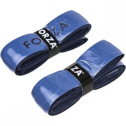 Forza Soft Racket Grip Anti Slip Absorbent Badminton Pickleball Tennis Tape - 2 Pcs, Blue