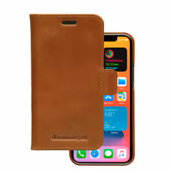 dbramante1928 Lynge - iPhone 12 mini 5.4" - Tan, Wallet case, Apple, iPhone 12 mini, 13.7 cm (5.4"), Tan
