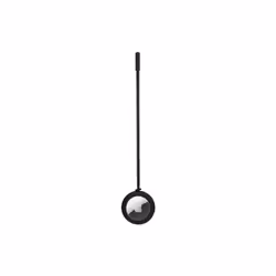 dbramante1928 Greenland - AirTag Strap - Night Black, Finder, Black, Scratch resistant, AirTag, 12 g, 33 mm