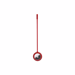 dbramante1928 Greenland - AirTag Strap - Candy Apple Red, Finder, Red, Scratch resistant, AirTag, 12 g, 33 mm