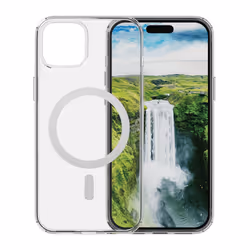 dbramante1928 Iceland Ultra D3O MagSafe - iPhone 15 Plus -Clear, Cover, Apple, iPhone 15 Pro, Transparent, White