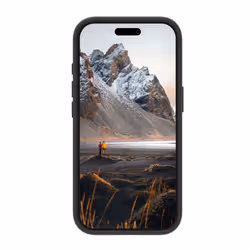 dbramante1928 Iceland Ultra D3O MS Kick - iPhone 16 - Black - Additional view 2
