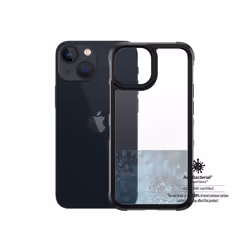 PanzerGlass ® SilverBullet ClearCase iPhone 13 Mini | Black, Cover, Apple, Apple - iPhone 13 Mini, Black