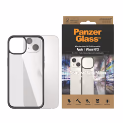 PanzerGlass ® ClearCase iPhone 14 | 13 | Black