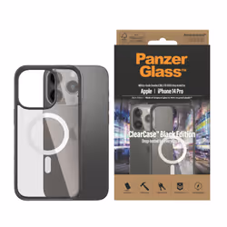 PanzerGlass ® ClearCase MagSafe Compatible iPhone 14 Pro | Black