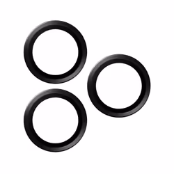 PanzerGlass ® Hoops® Black Metal Camera Lens Protector iPhone 15 Pro | 15 Pro Max - Additional view 4