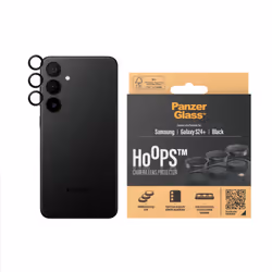 PanzerGlass ® Hoops® Black Camera Lens Protector Samsung Galaxy S24+
