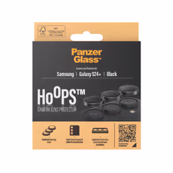 PanzerGlass ® Hoops® Black Camera Lens Protector Samsung Galaxy S24+